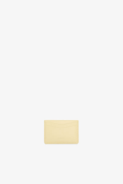 Yellow Cream Bou Card Holder in Yellow