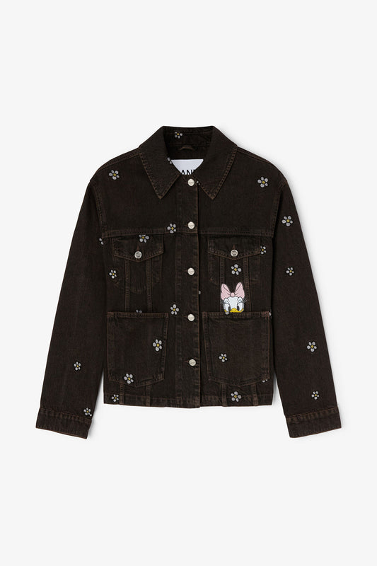 Daisy Duck Denim Oversized Jacket