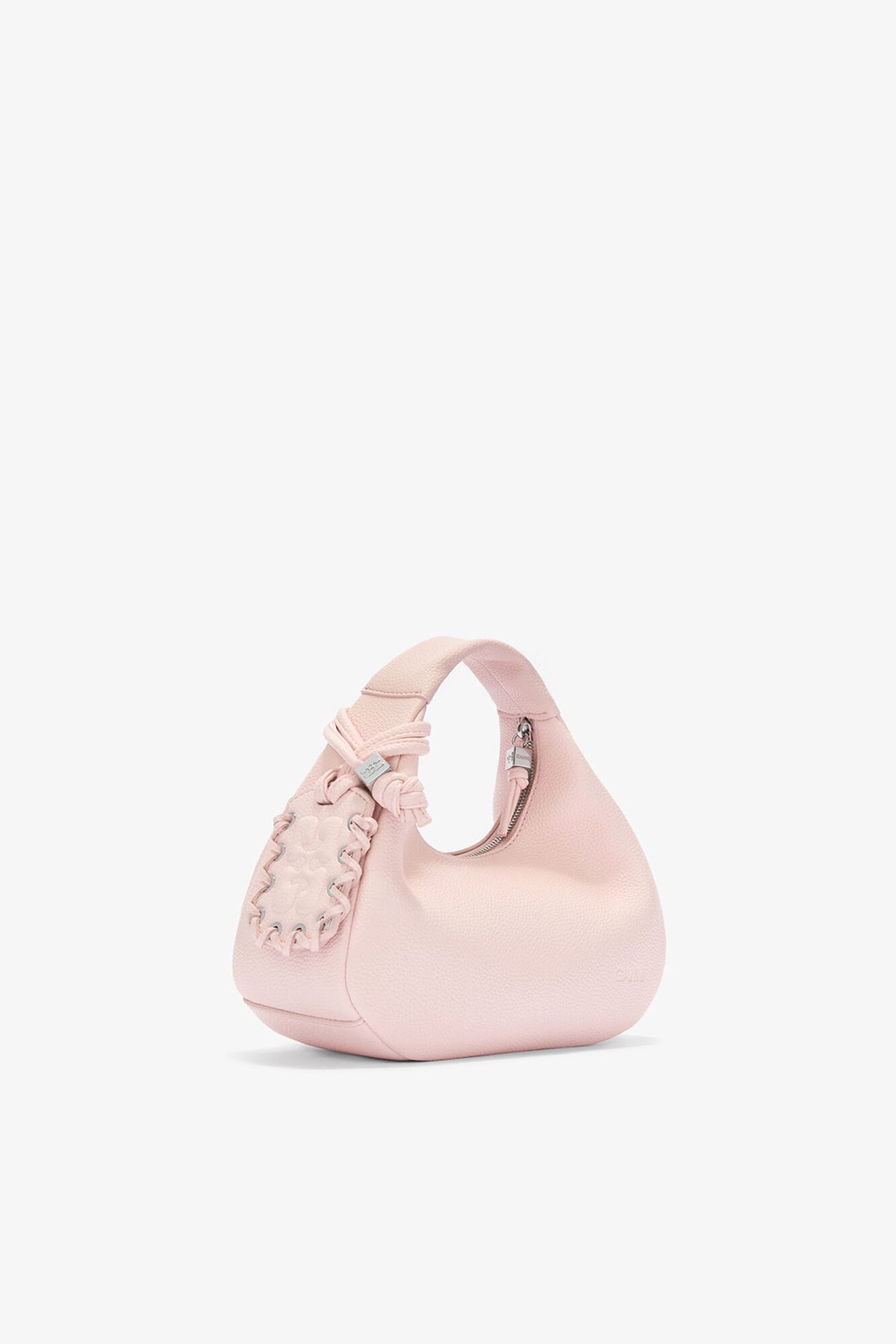Chalk Pink Daisy Duck Mini Hobo Bag in Pink