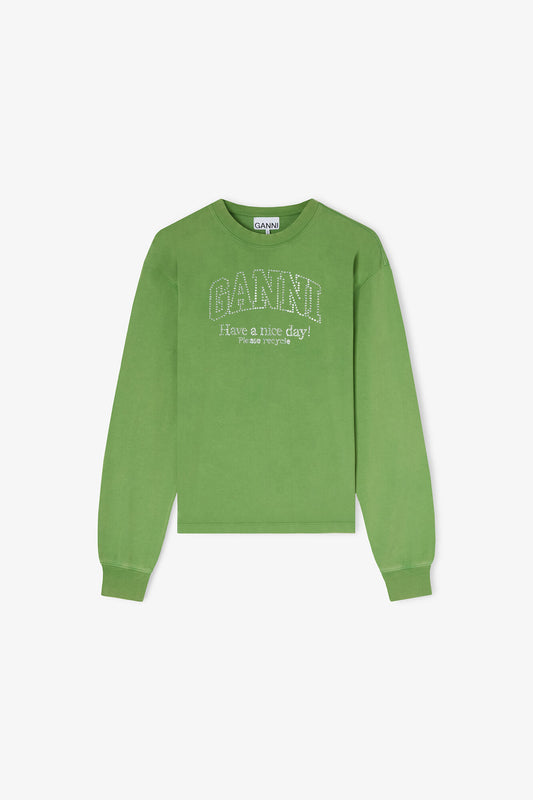 Daisy Duck Green Long-sleeve T-shirt