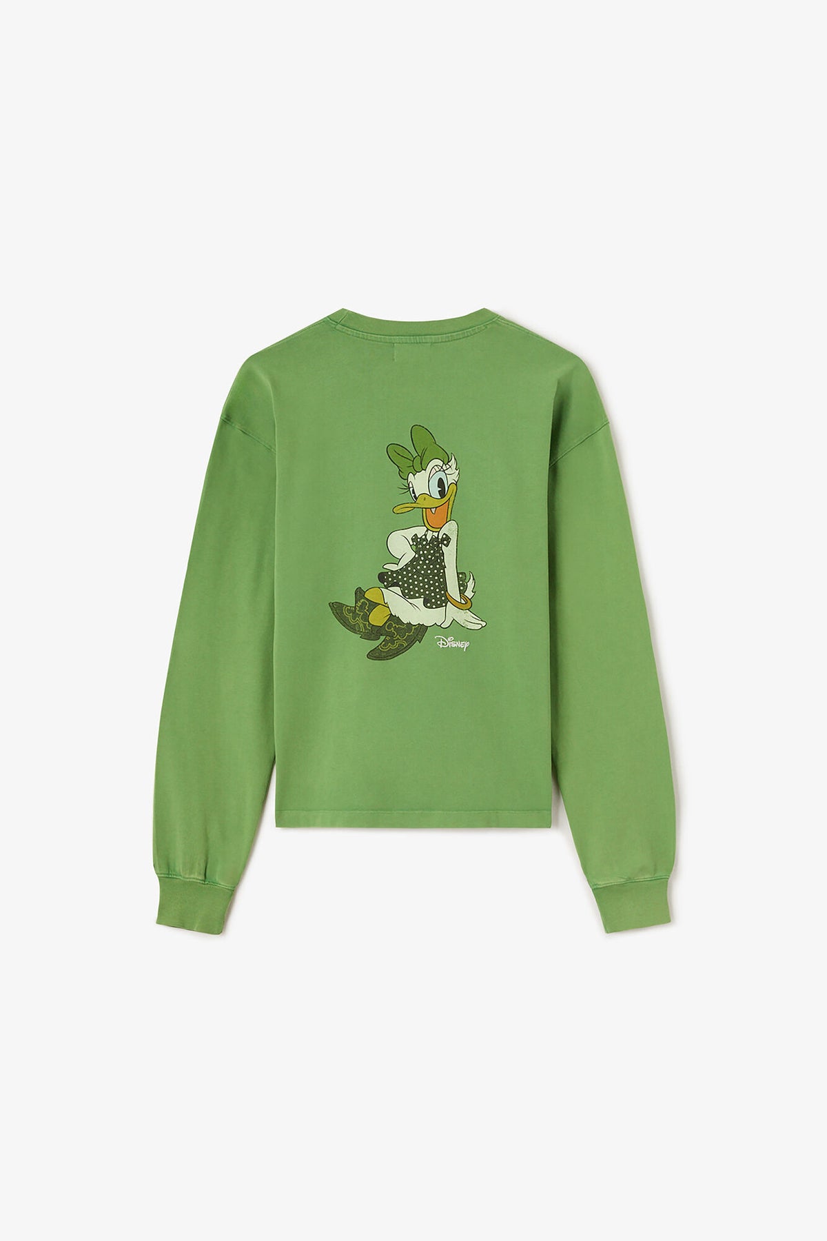 Daisy Duck Green Long-sleeve T-shirt