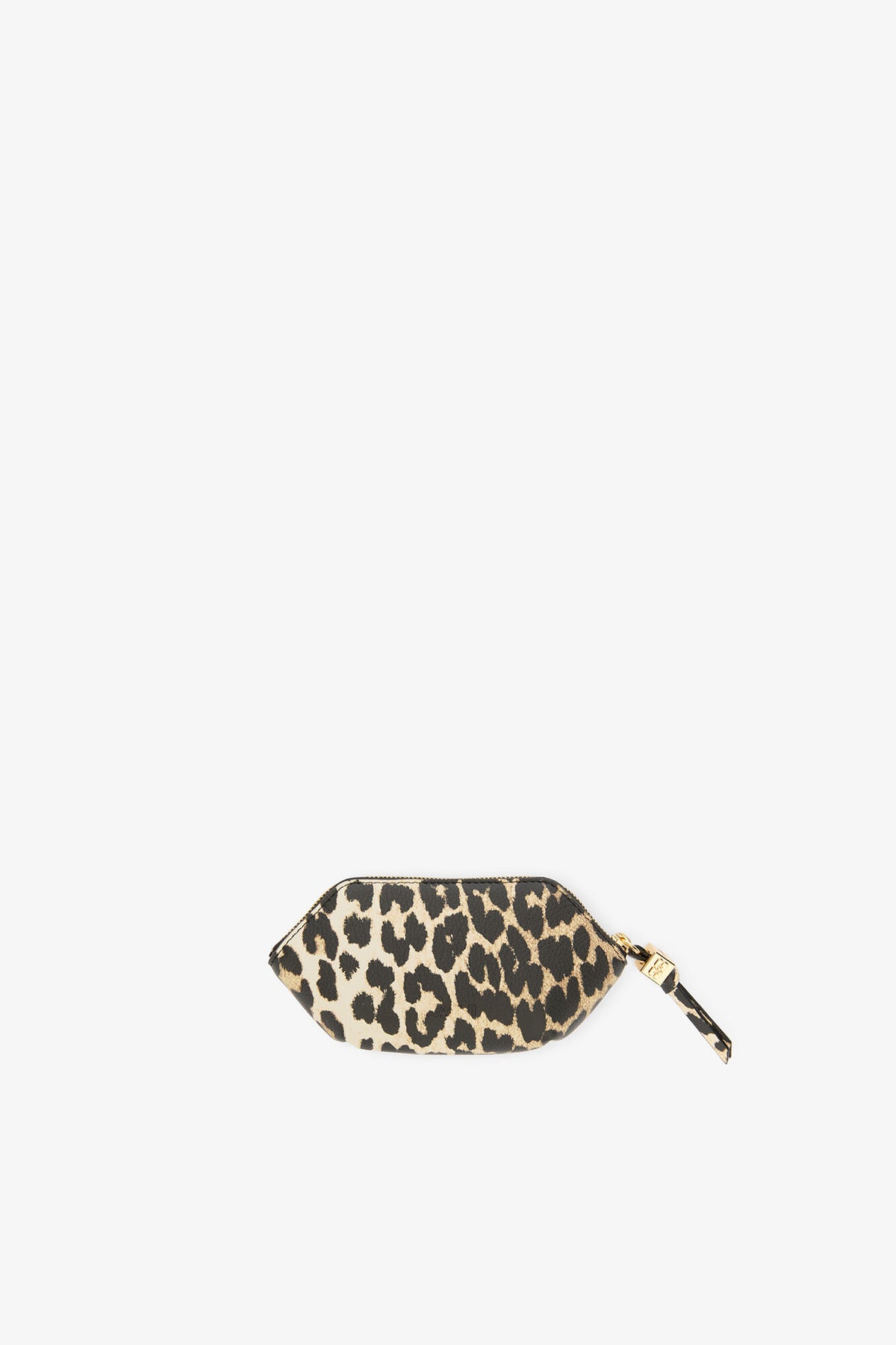 Almond Milk Daisy Duck Leopard Coin Purse