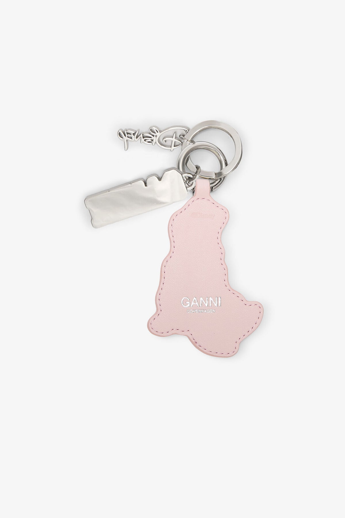 Chalk Pink Daisy Duck Pink Keyring
