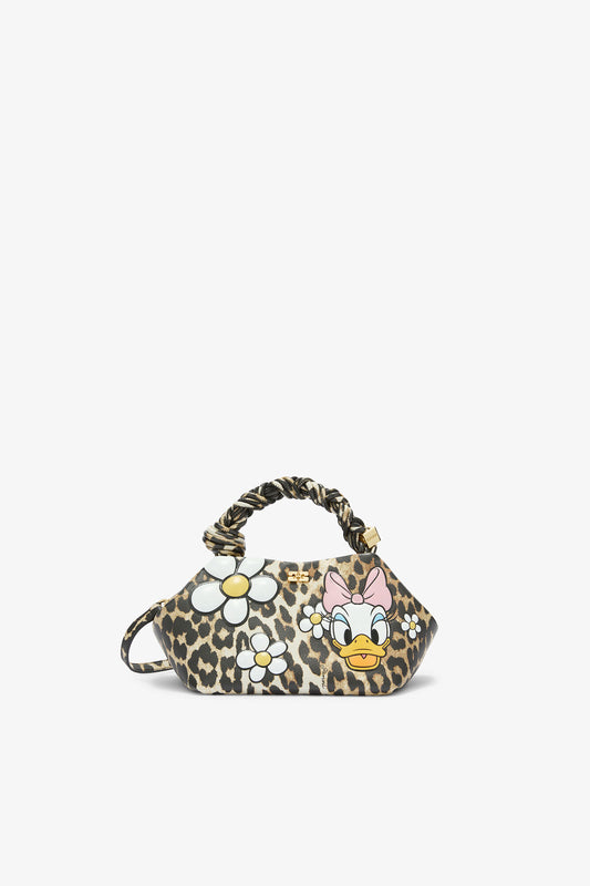 Almond Milk Daisy Duck Leopard Small Bou Bag