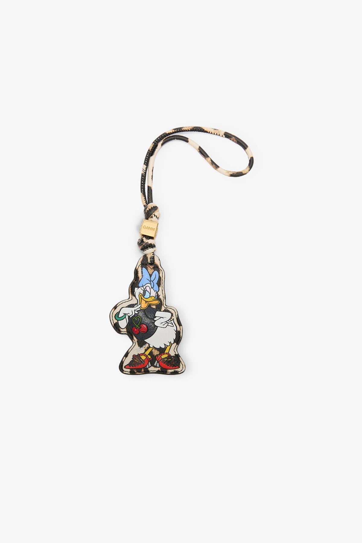 Almond Milk Daisy Duck Leopard Charm