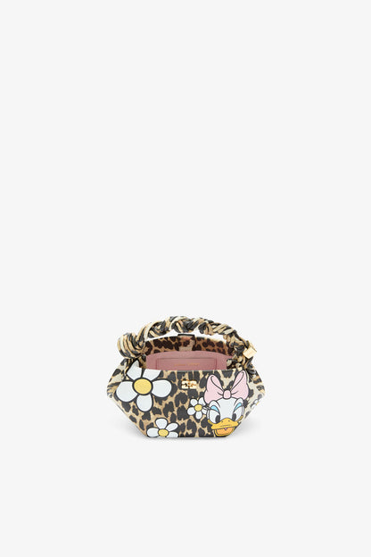 Almond Milk Daisy Duck Leopard Mini Bou Bag