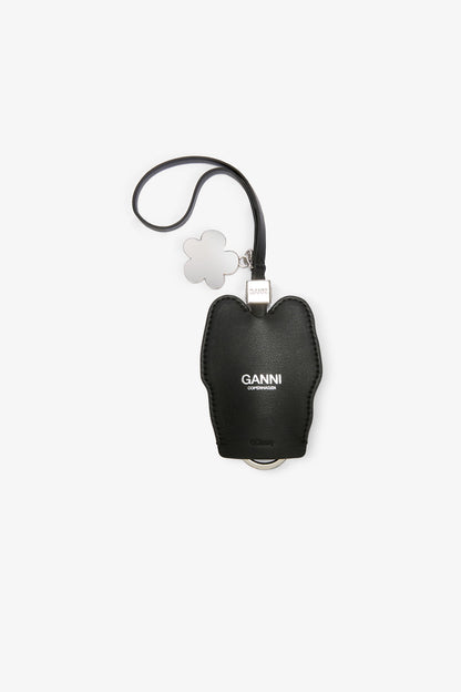 Jet Black Daisy Duck Black Key Bell