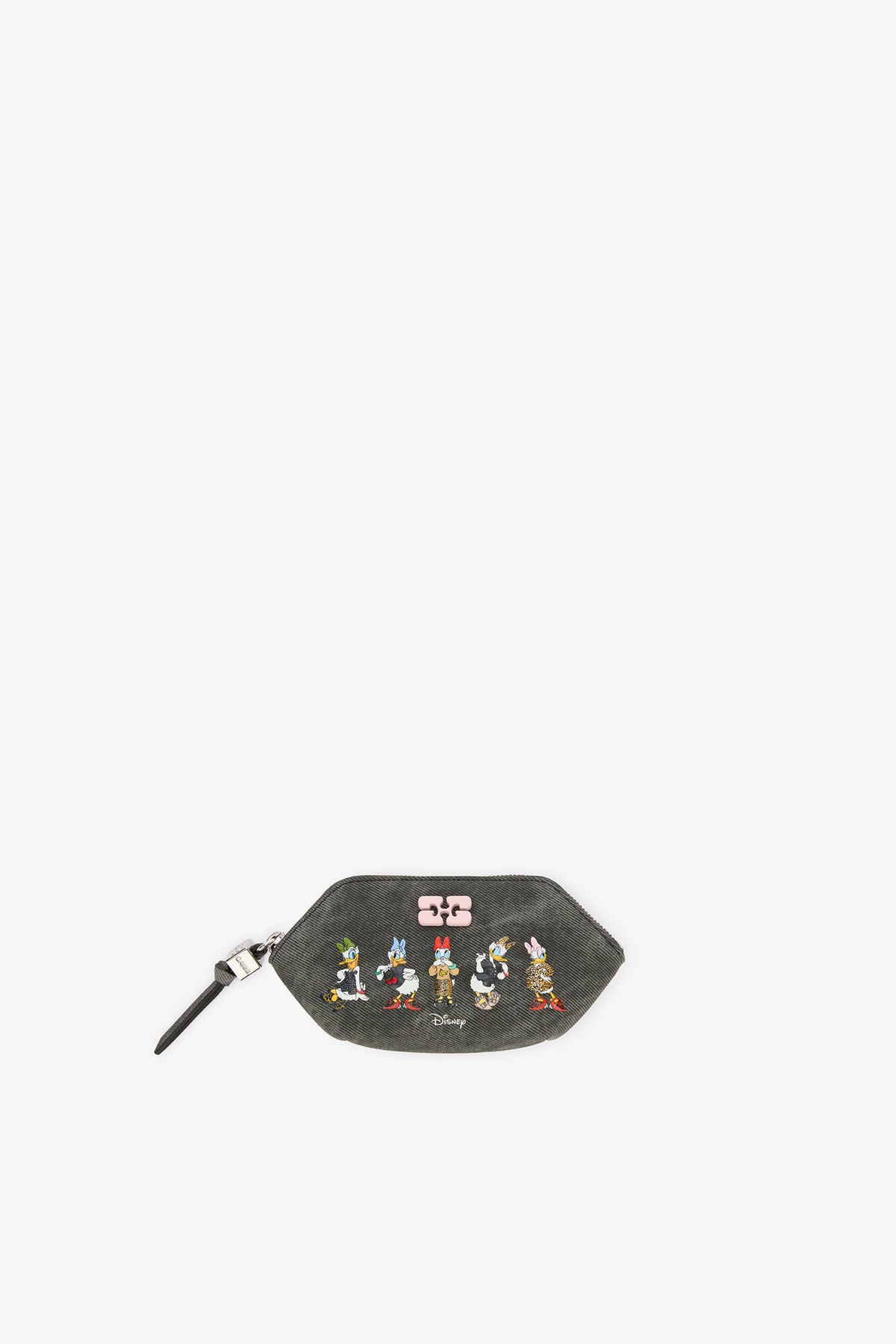 Black Oyster Daisy Duck Bleached Bou Coin Purse