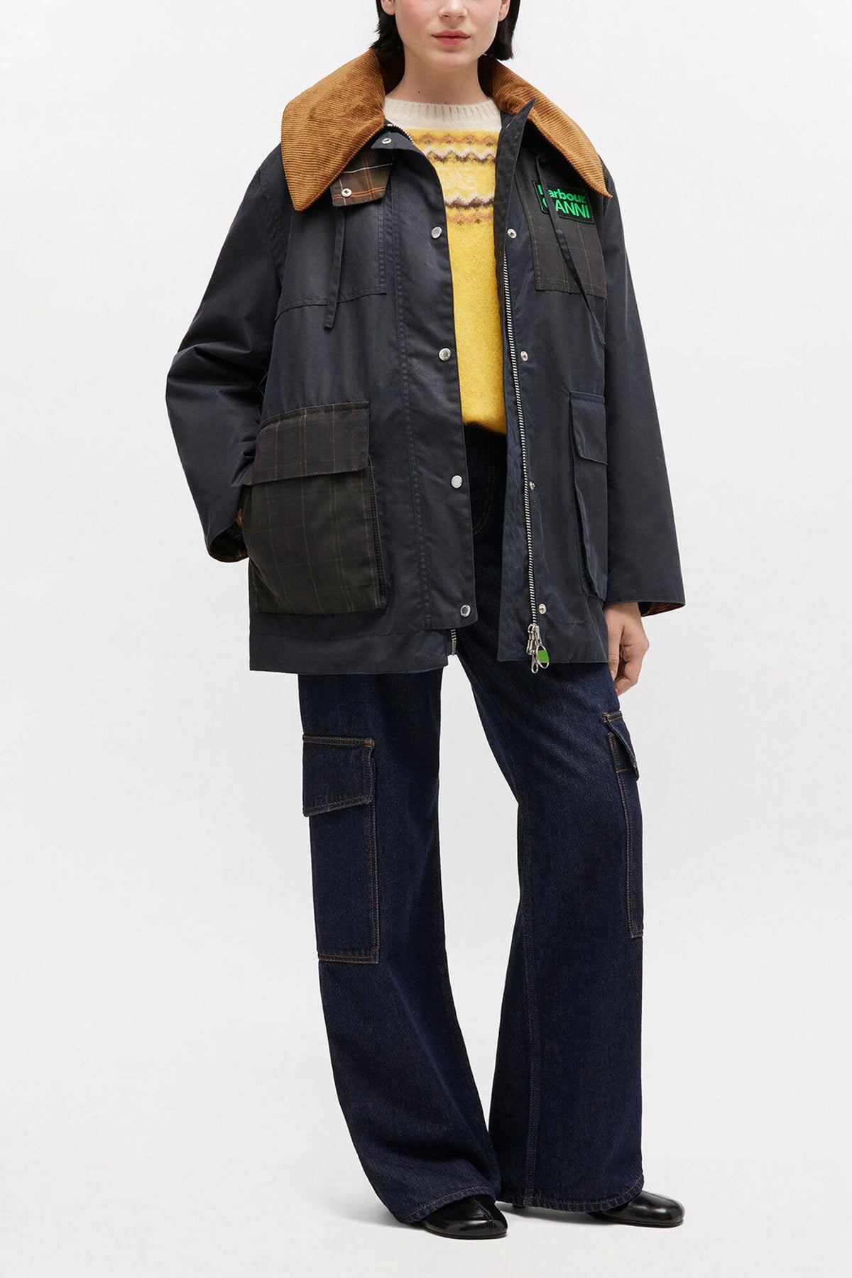 Waxed Jacket in Blue