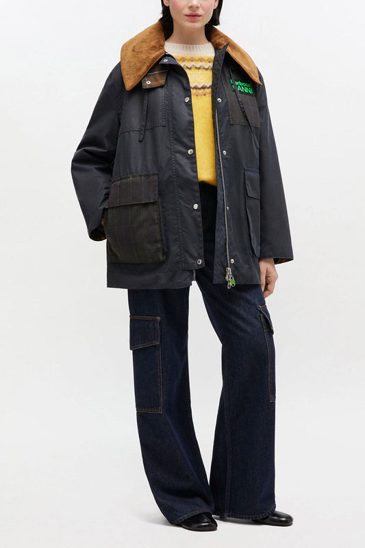 Waxed Jacket in Blue