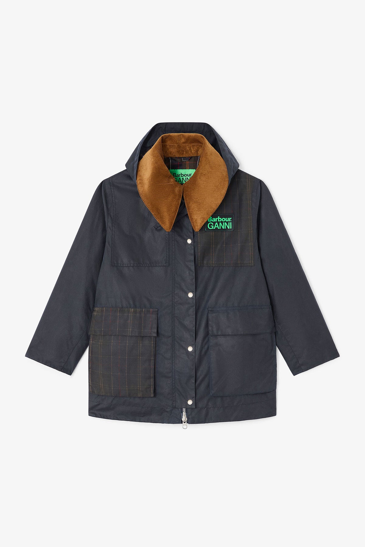 Waxed Jacket in Blue