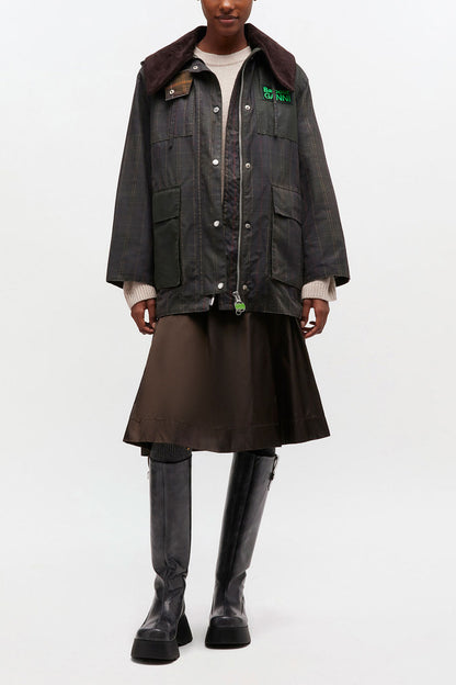 Waxed Jacket in Green