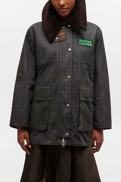 Waxed Jacket in Green