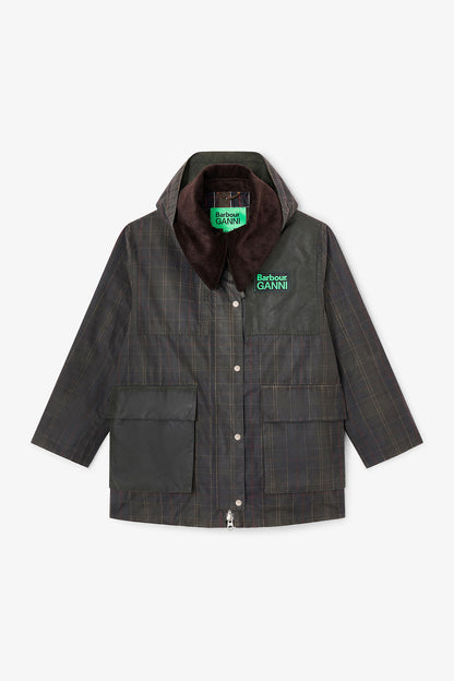 Waxed Jacket in Green