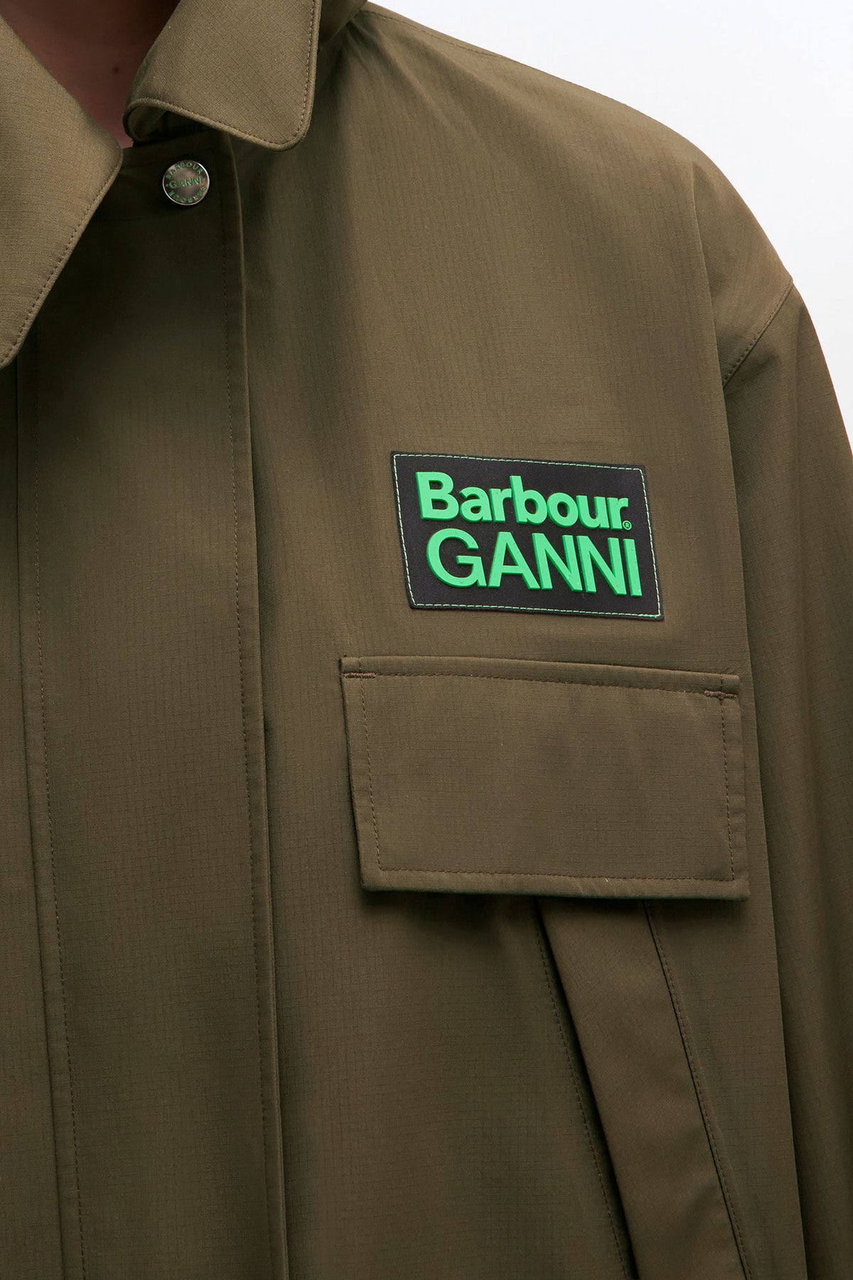 Long Coat in Green
