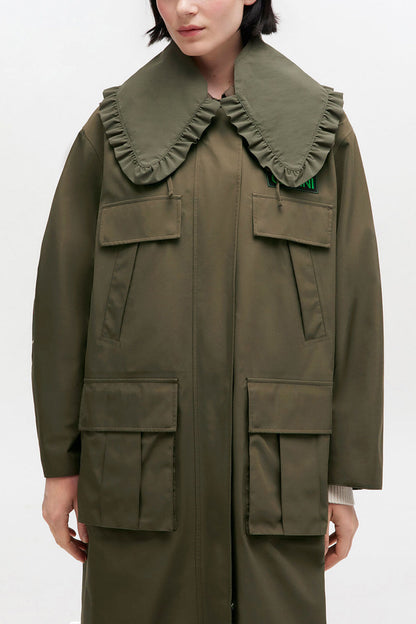 Long Coat in Green