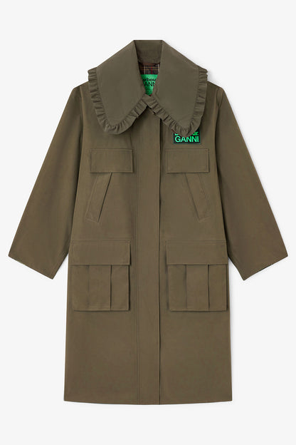 Long Coat in Green