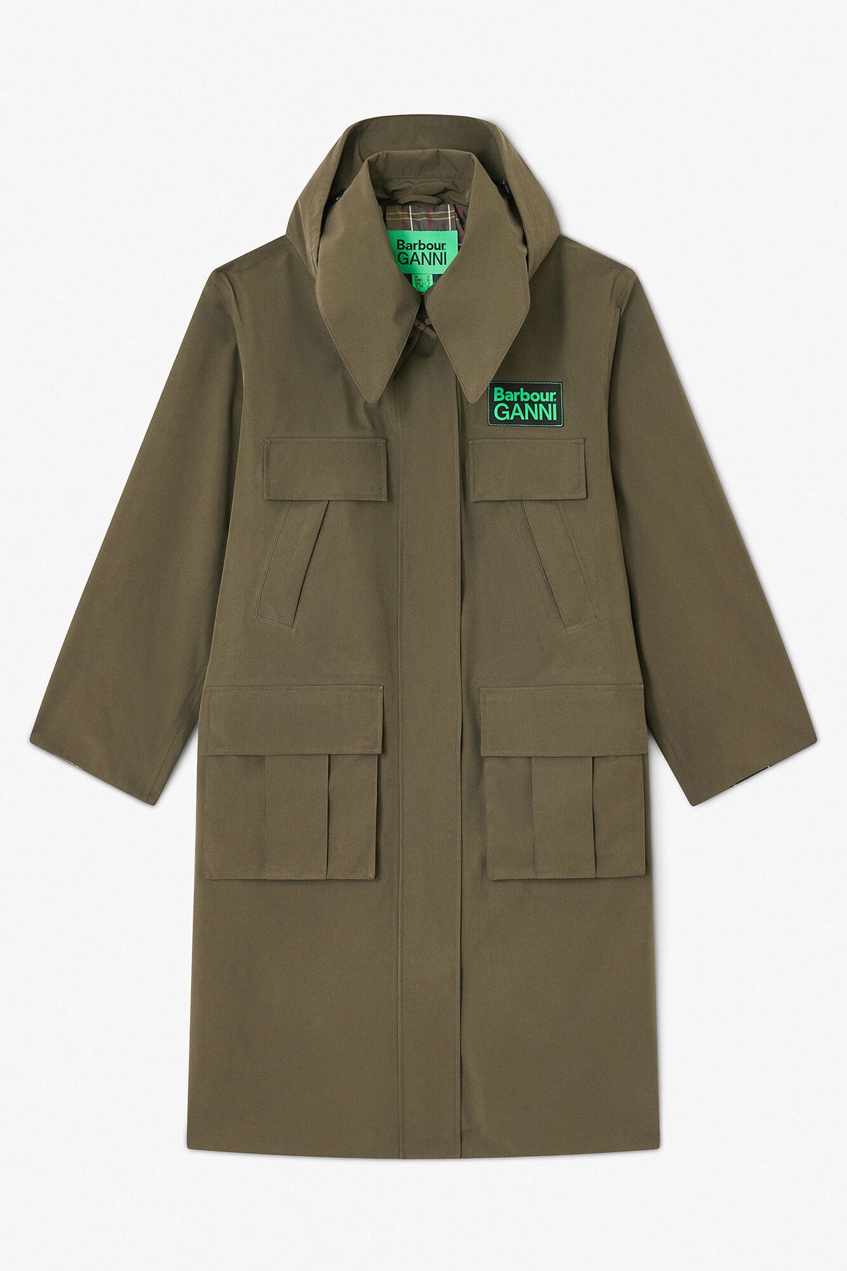 Long Coat in Green