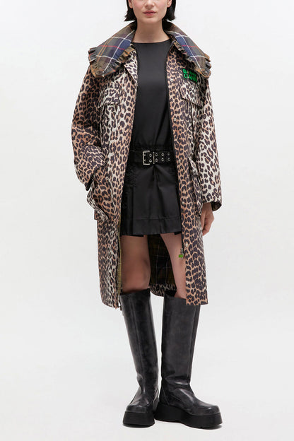 Long Coat in Leopard