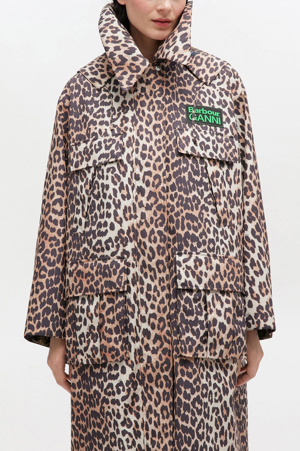 Long Coat in Leopard