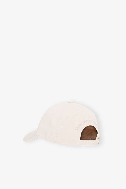 Egret Ivory Canvas Cap