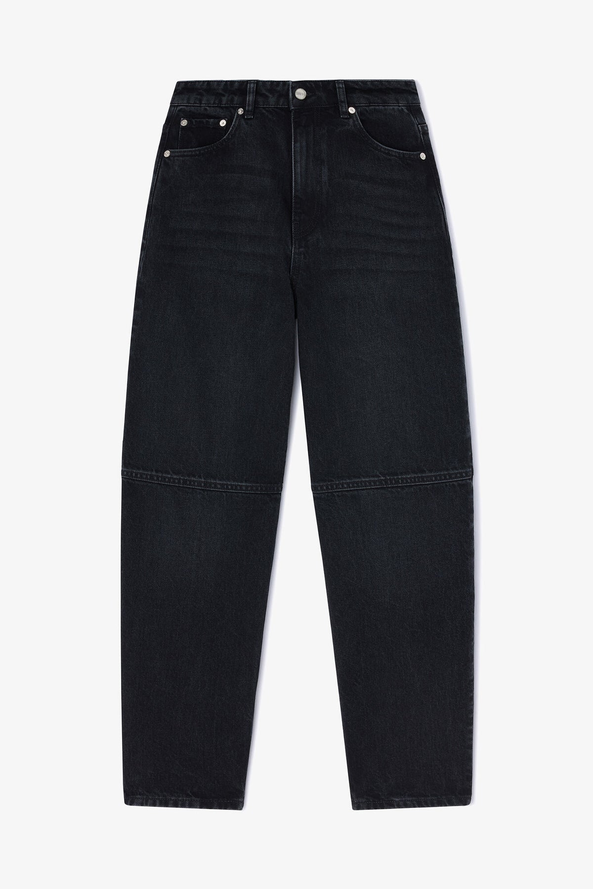 Audri Jeans in Black Rigid Denim
