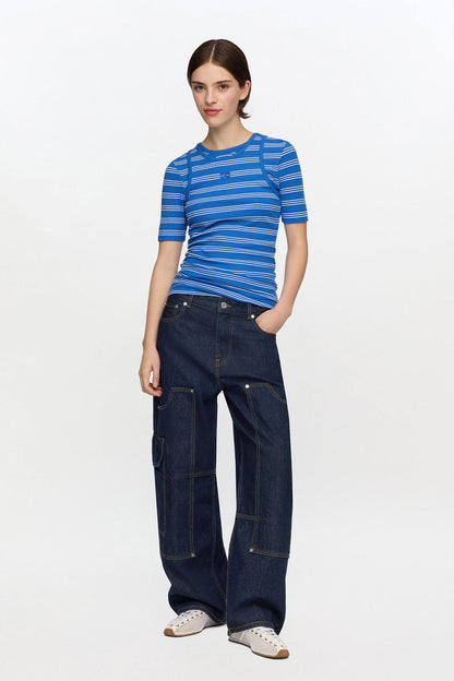 Audri Jeans in Dark Rinse Denim
