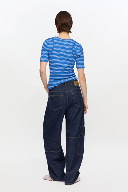 Audri Jeans in Dark Rinse Denim