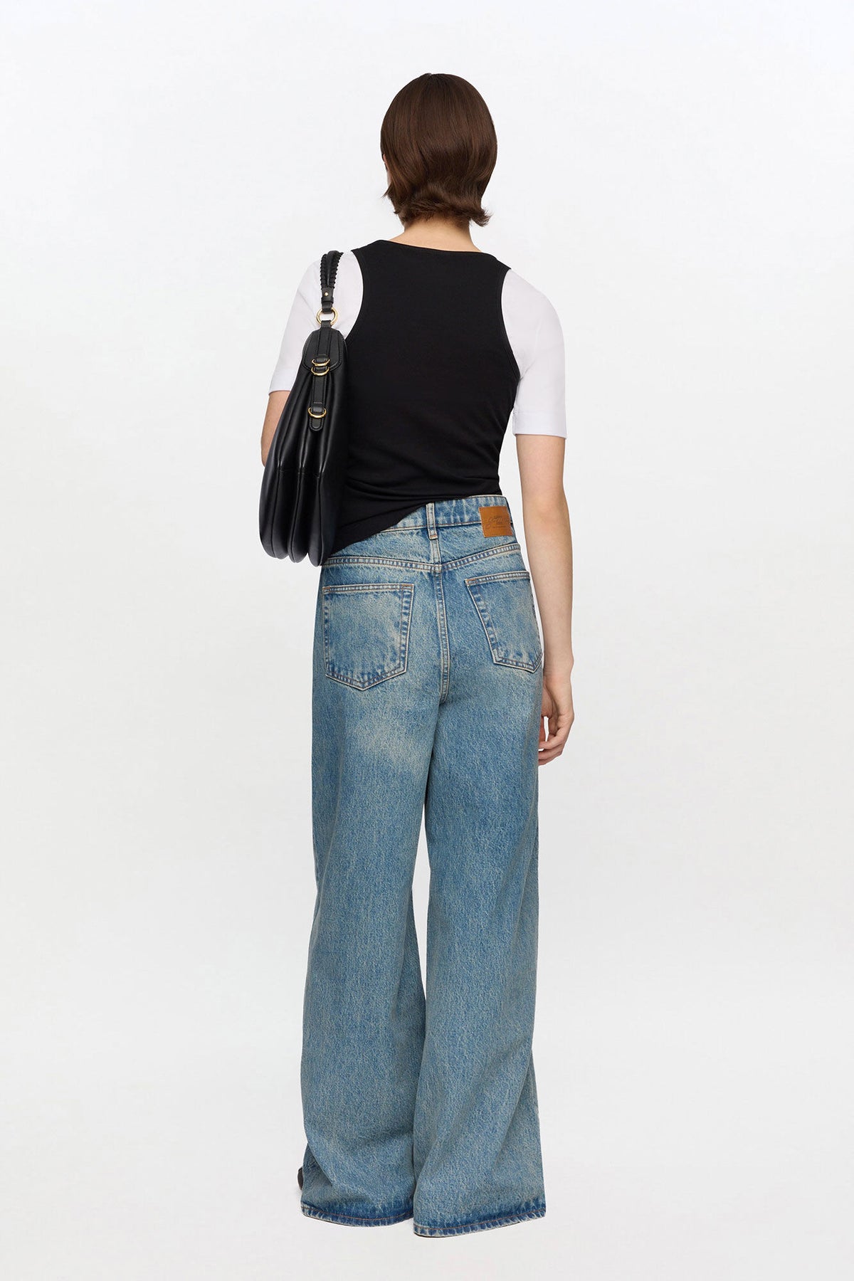 Lari Jeans in Tint Rigid Denim