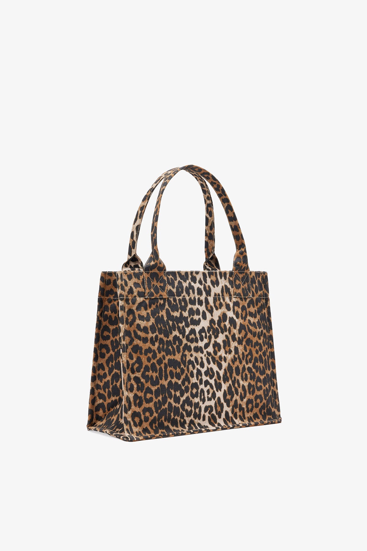 Leopard Leopard Large Canvas Tote Bag