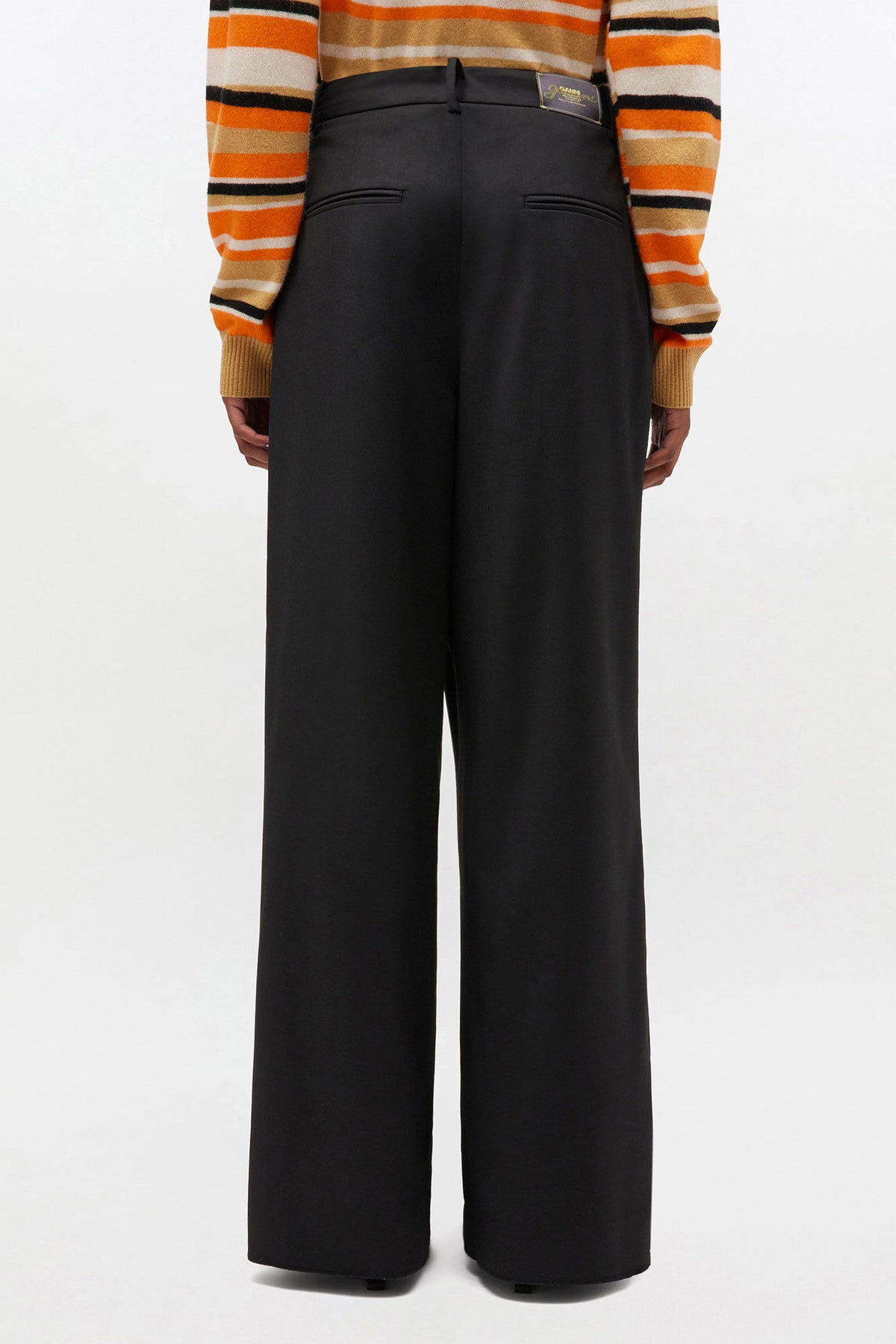 Black Cross-over Pants