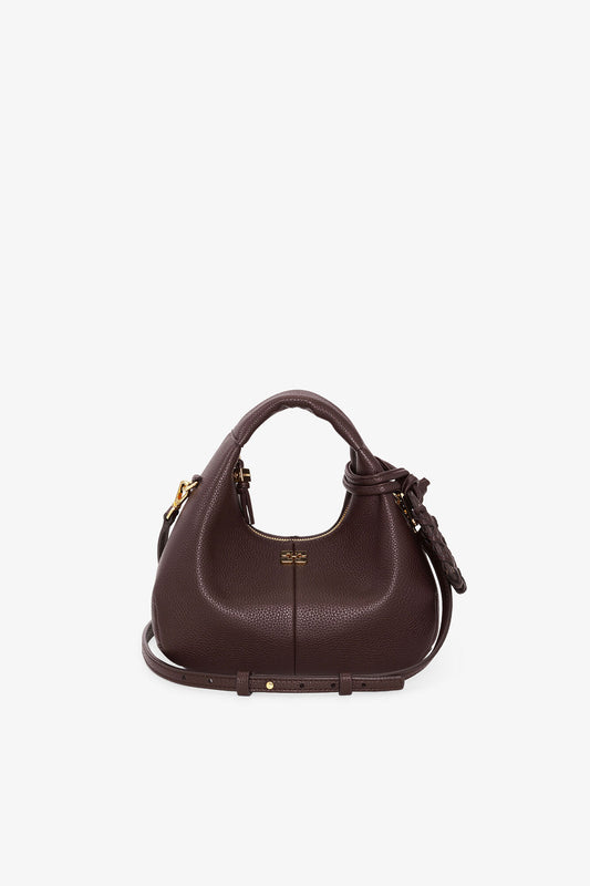 Chicory Coffee Brown Mini Hobo Bag