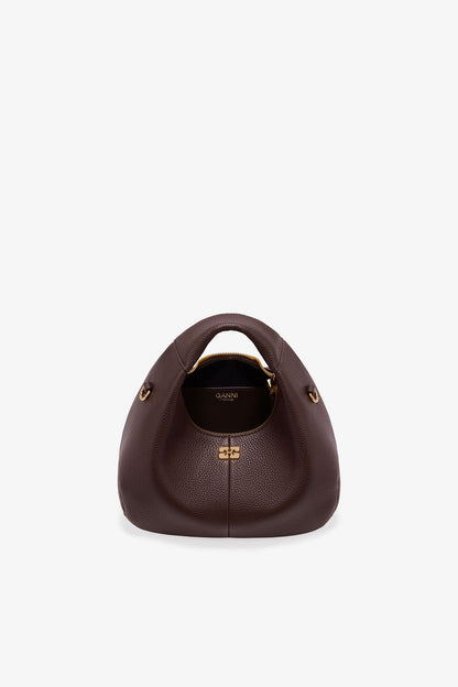 Chicory Coffee Brown Mini Hobo Bag