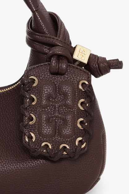 Chicory Coffee Brown Mini Hobo Bag