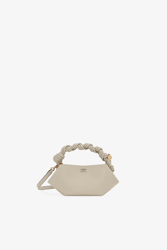 Oyster Gray Light Grey Mini Bou Bag