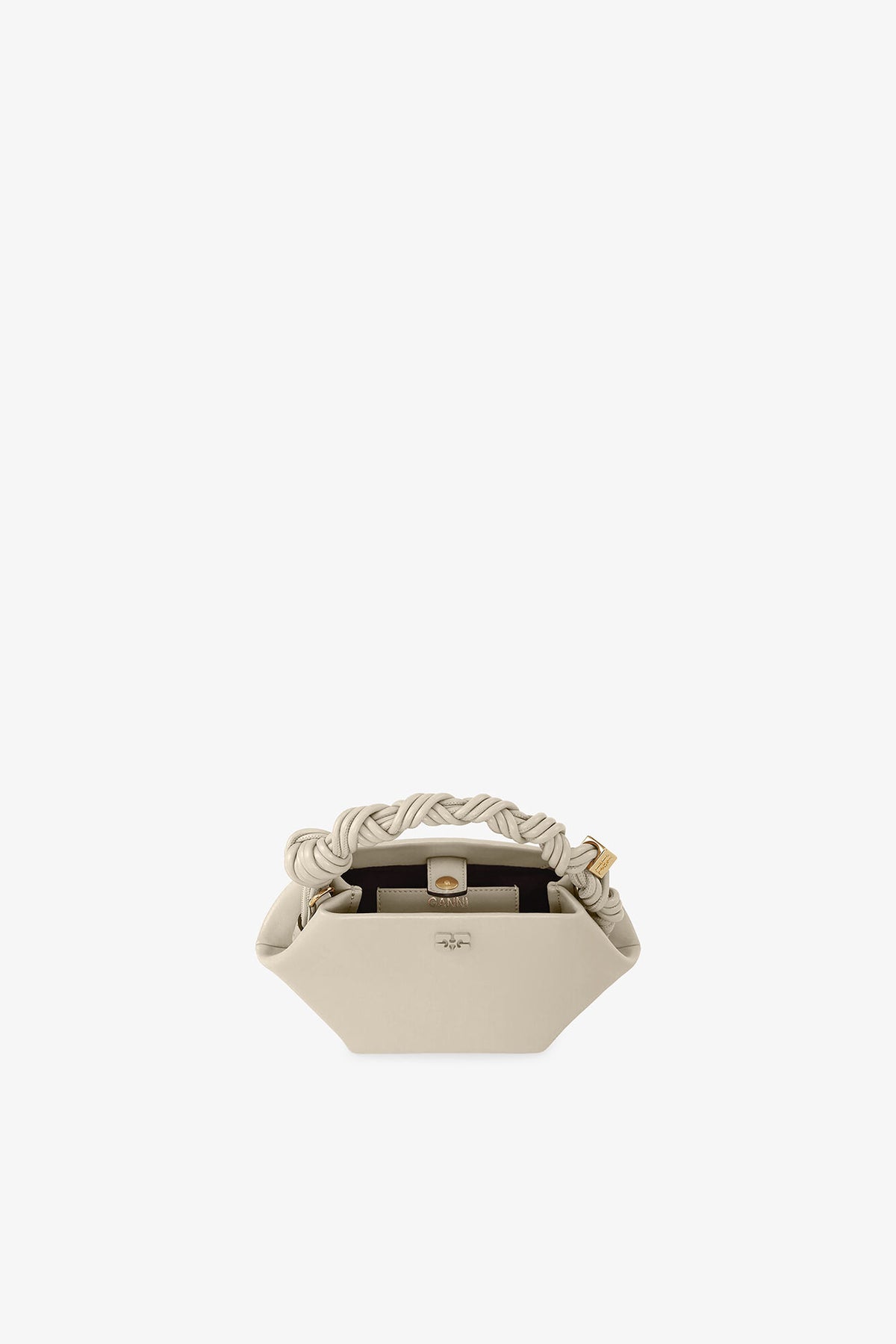 Oyster Gray Light Grey Mini Bou Bag
