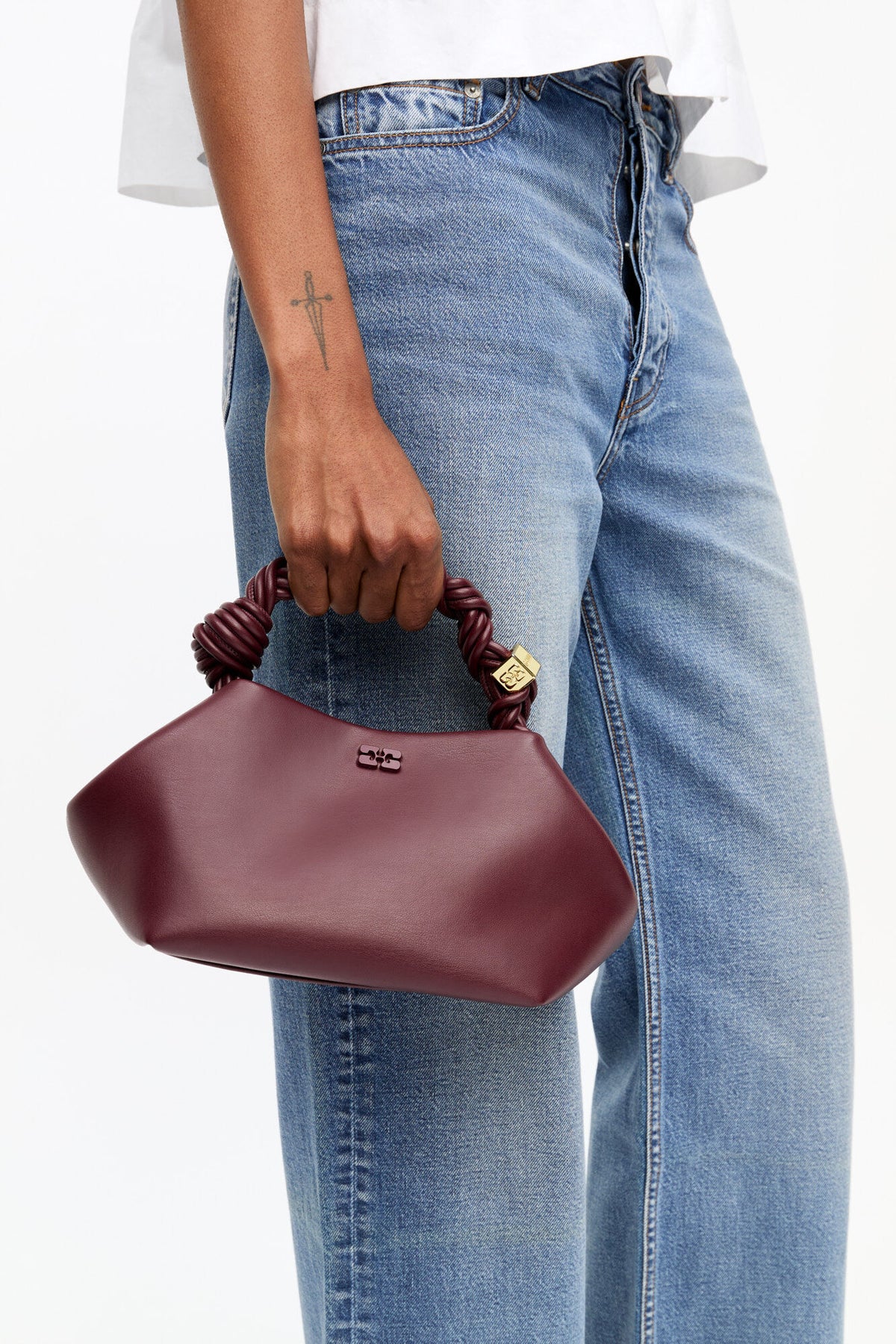 Burgundy Burgundy Small Bou Bag