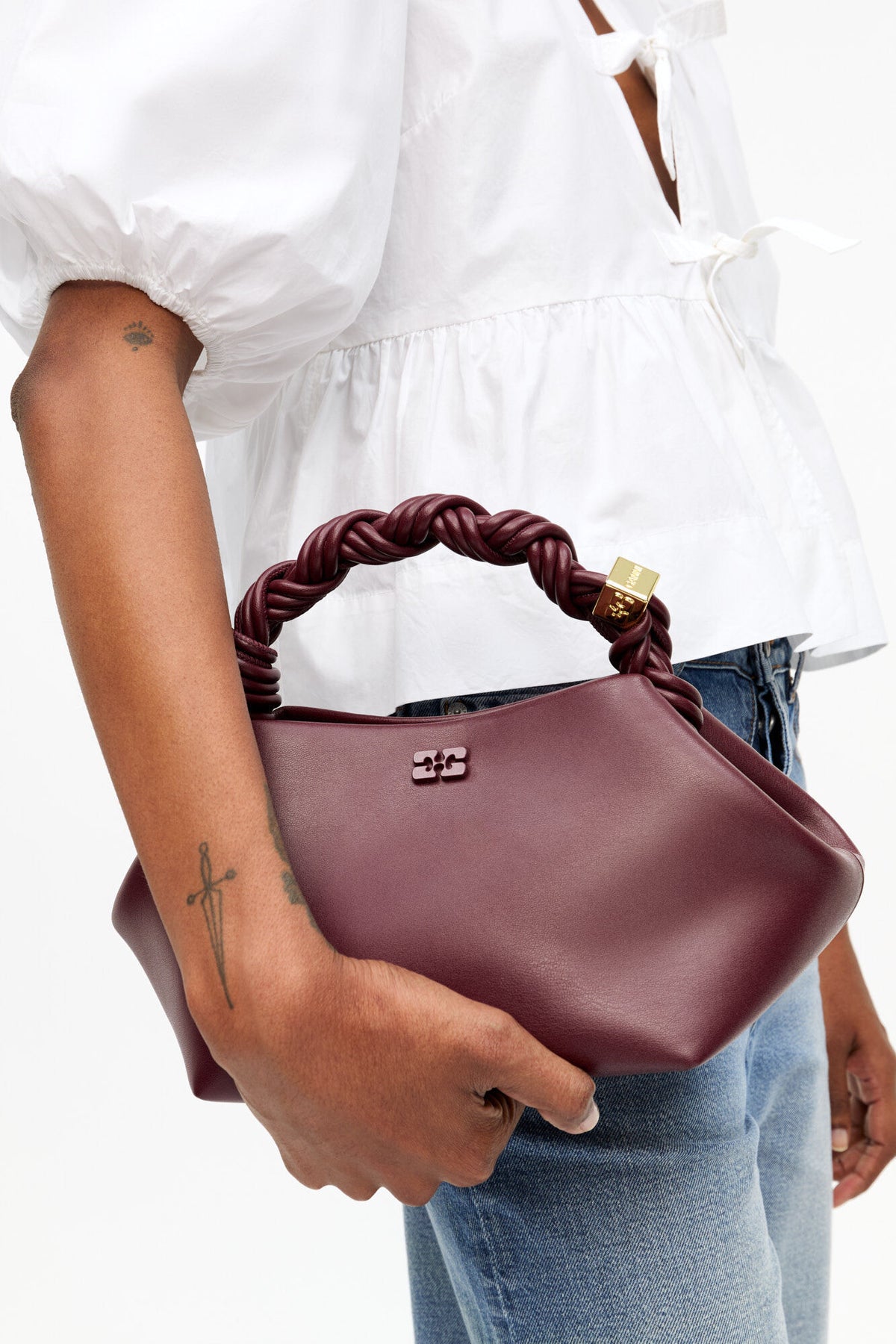 Burgundy Burgundy Small Bou Bag