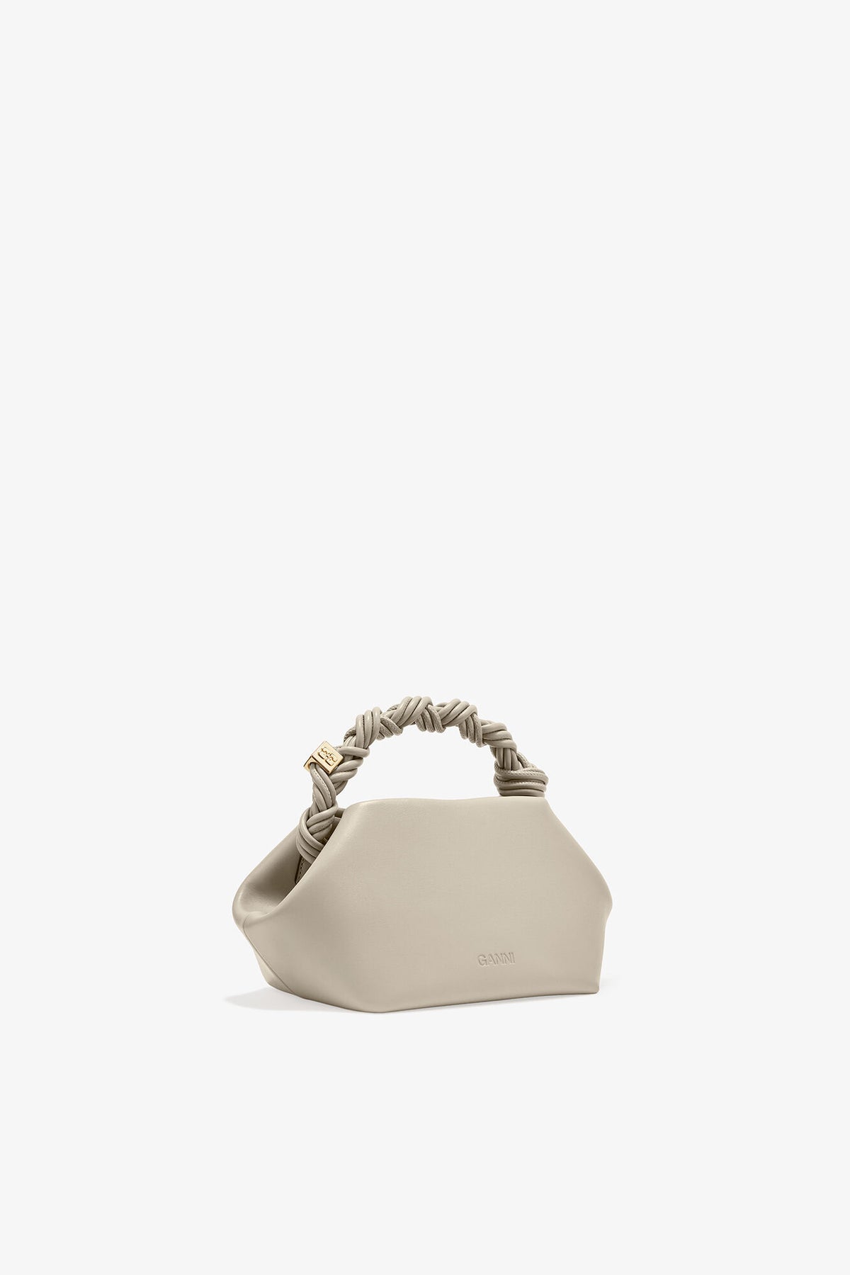 Oyster Gray Light Grey Small Bou Bag