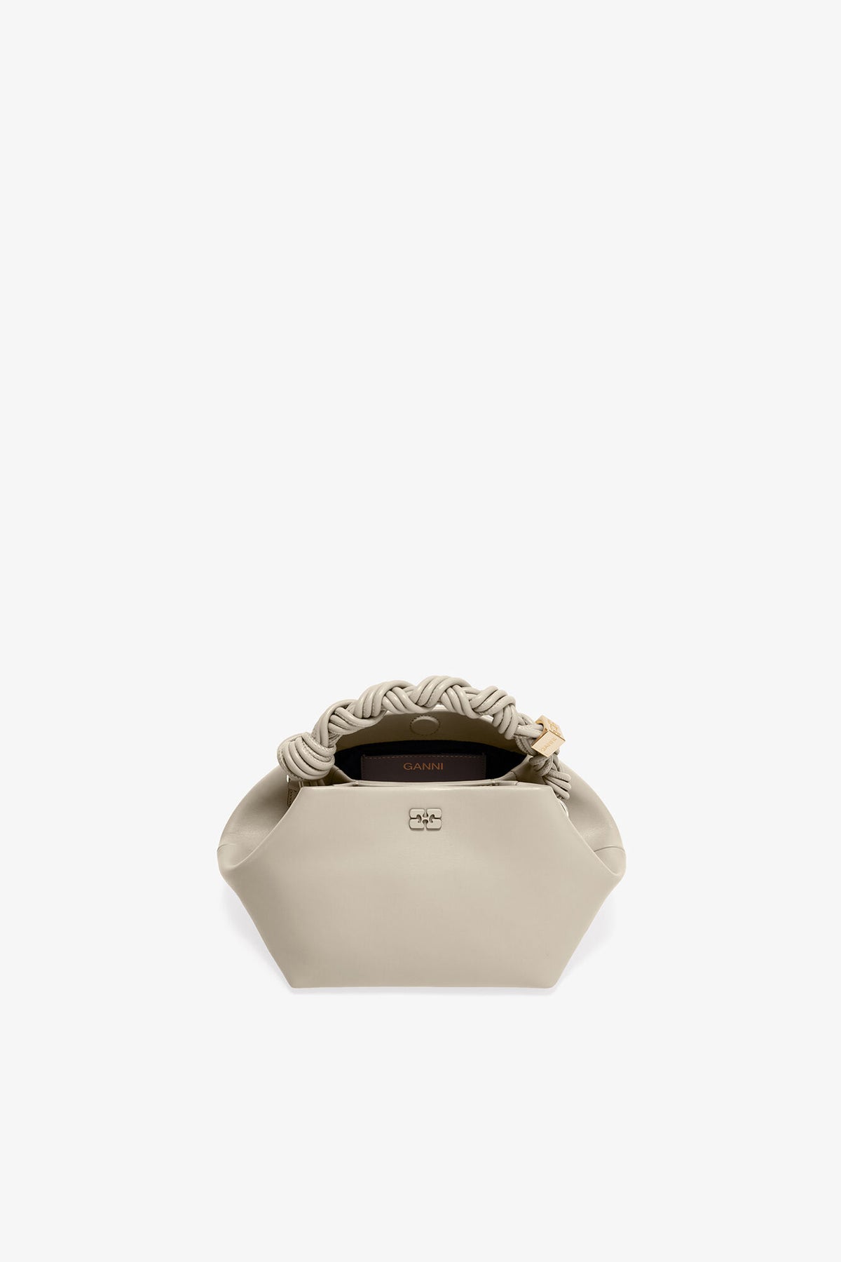 Oyster Gray Light Grey Small Bou Bag