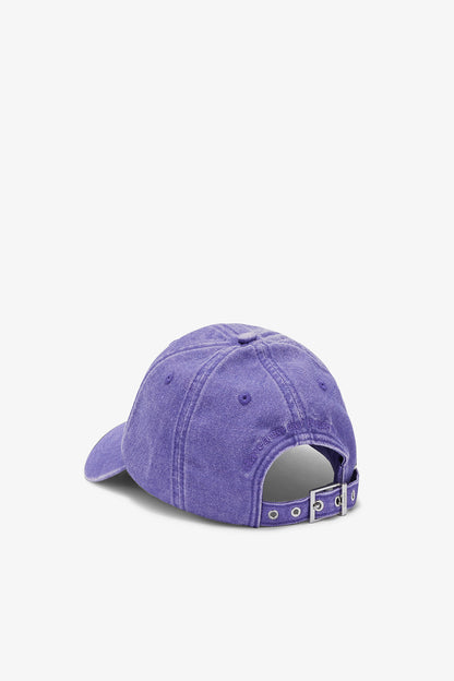 Passion Flower Washed Canvas Cap