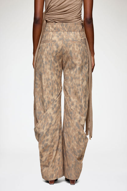Pants in Printed Cotton