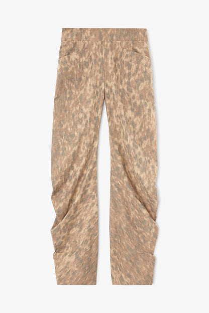 Pants in Printed Cotton