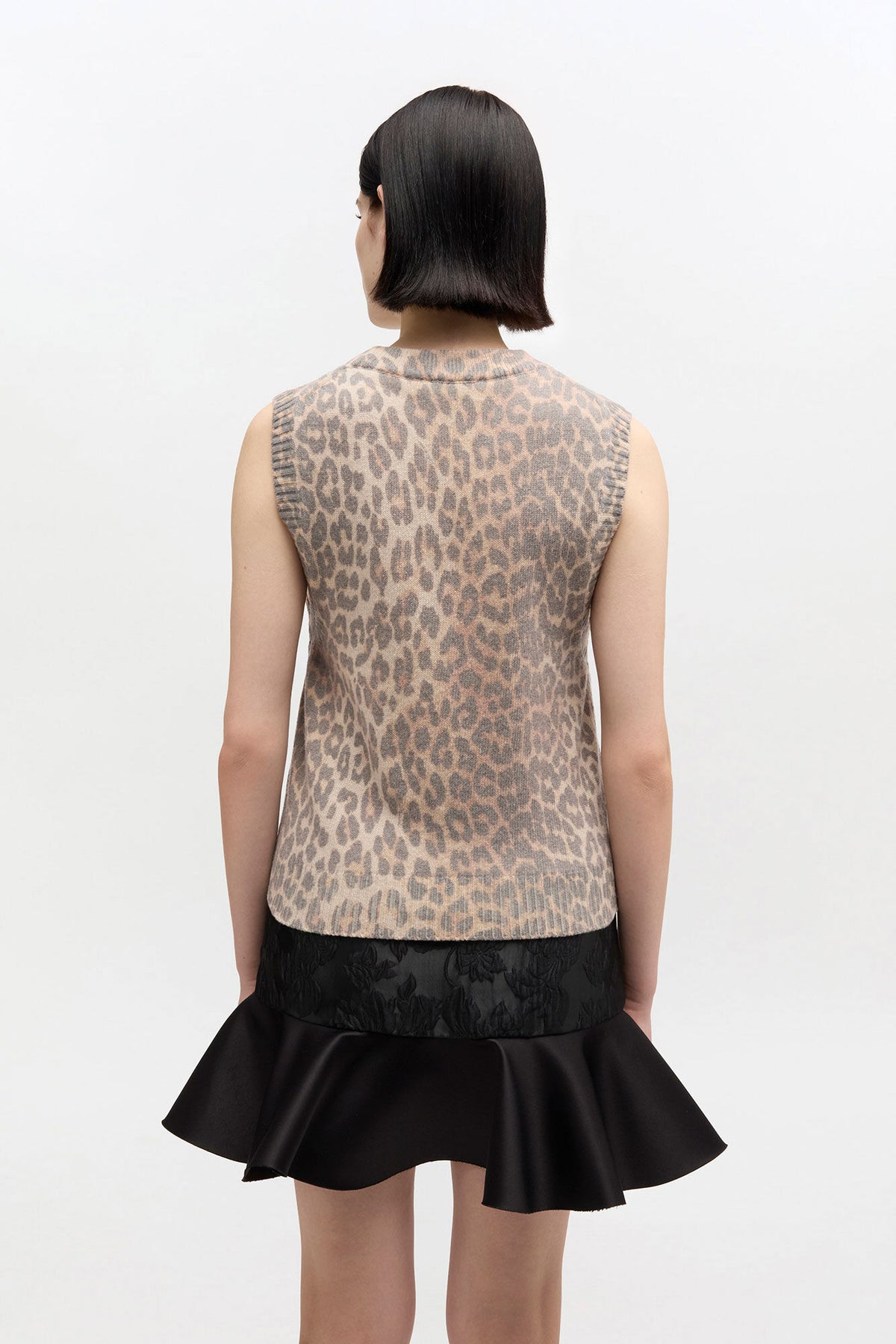 Graphic Wool Vest