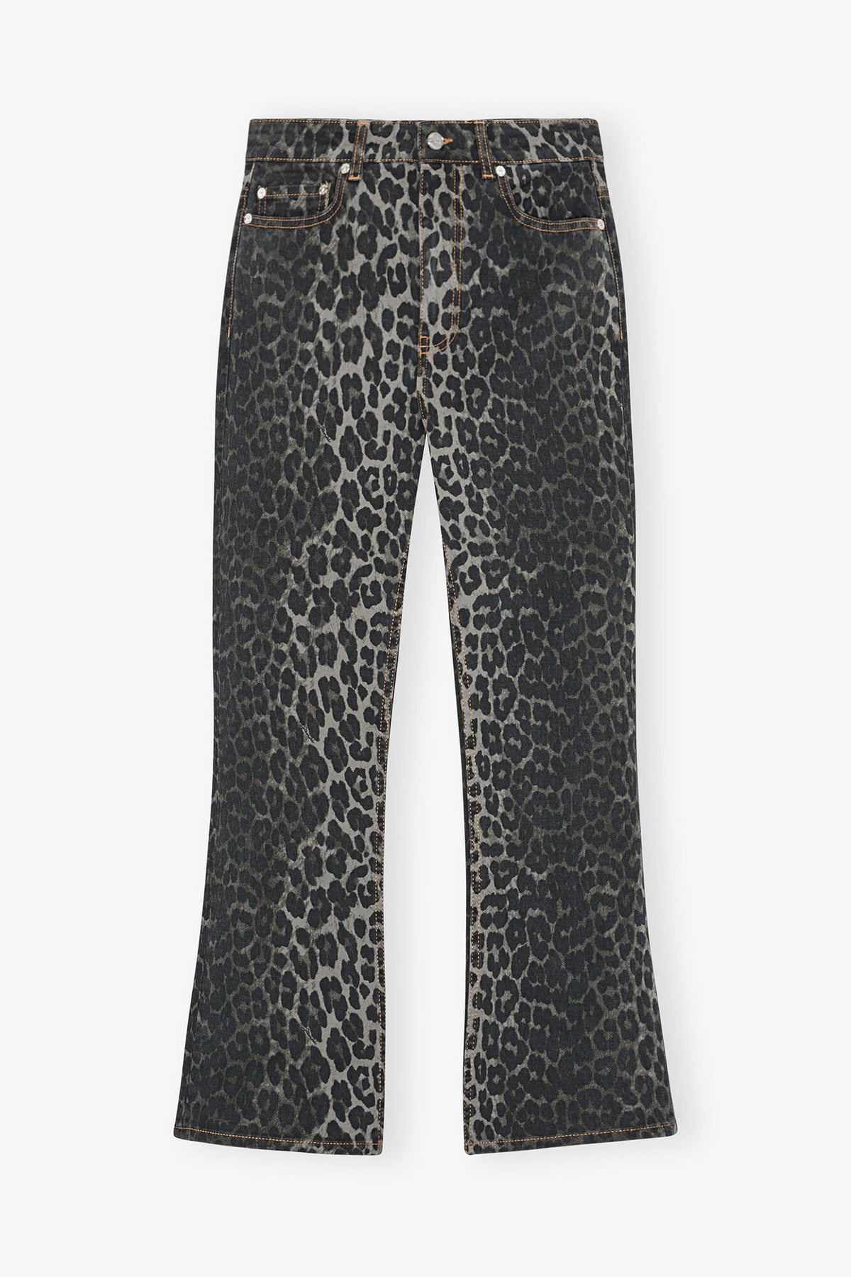Grey Leopard Betzy Jeans