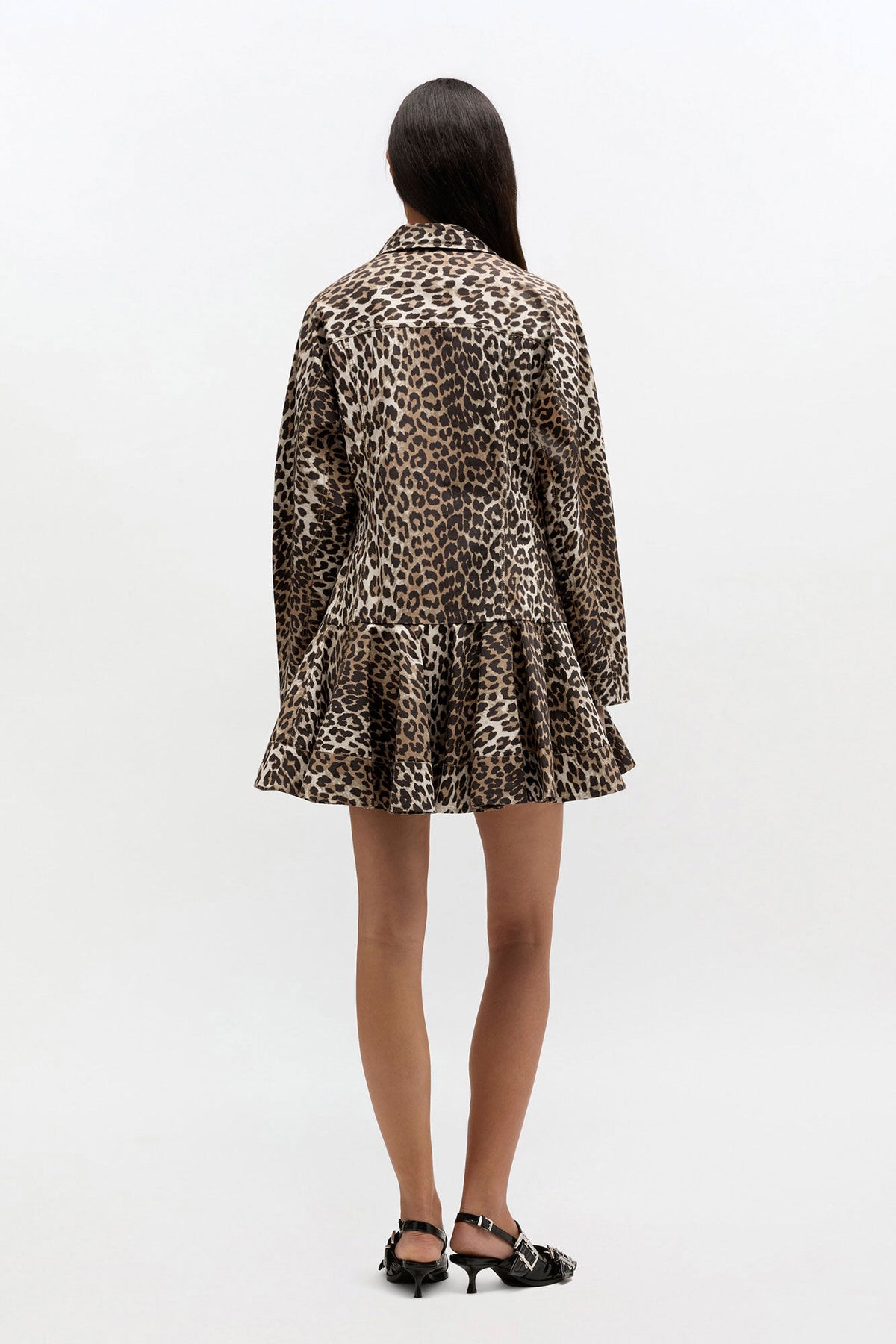 Leopard Shirt Dress