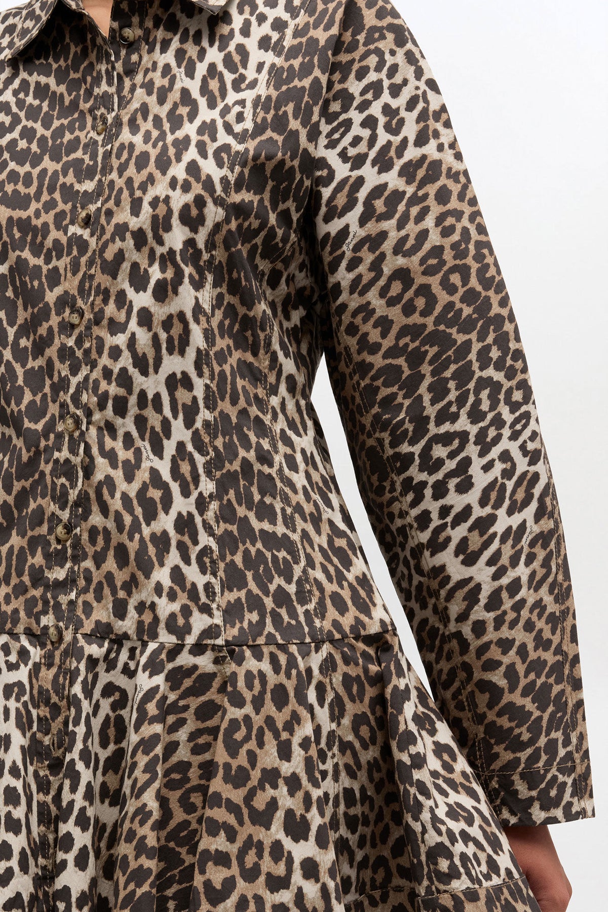Leopard Shirt Dress