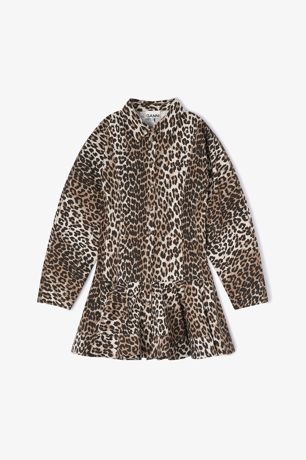 Leopard Shirt Dress