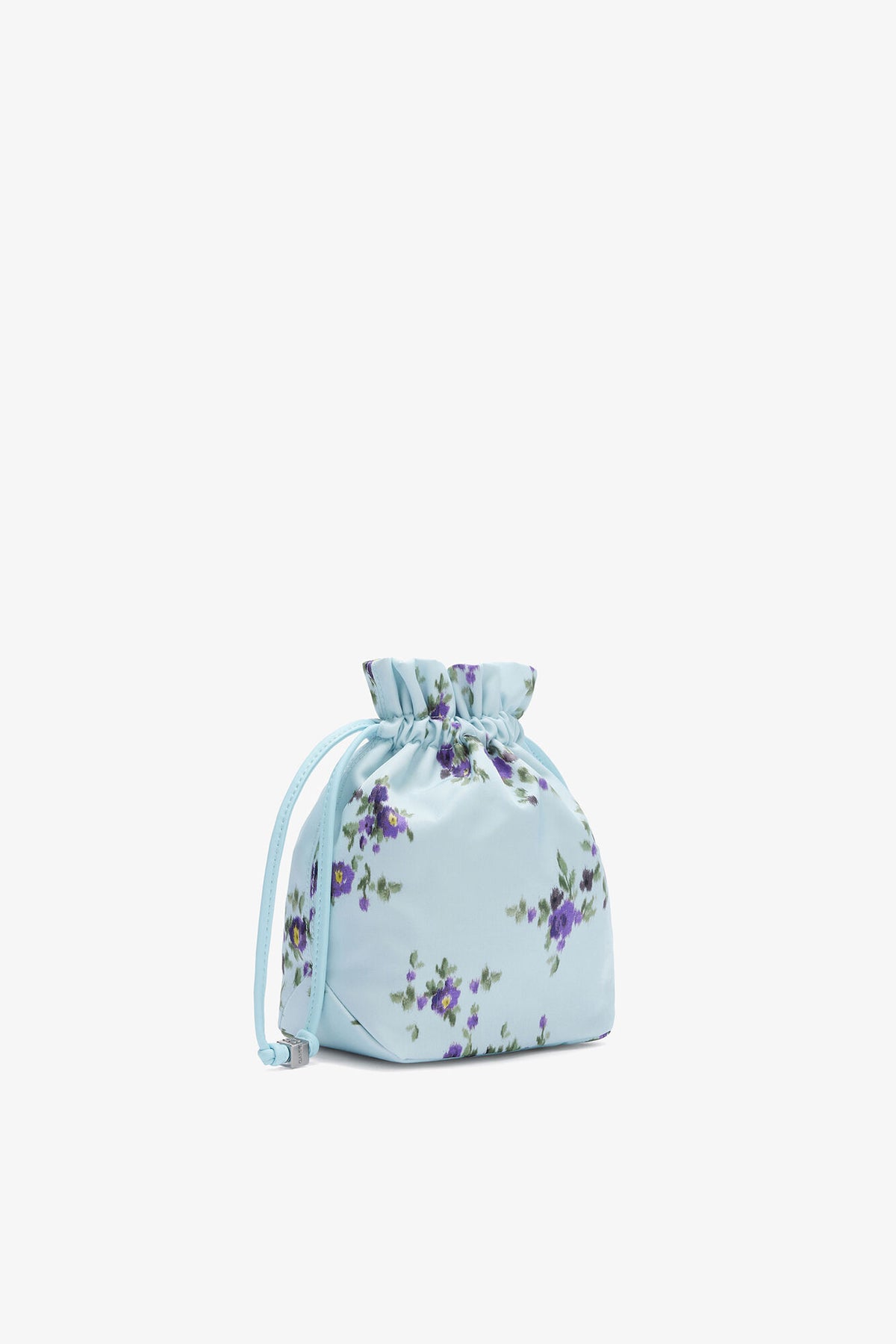 Iced Aqua Pouch in Printed Nylon