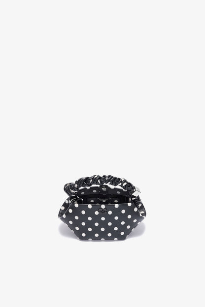 Black Polka-Dot Mini Bou Bag